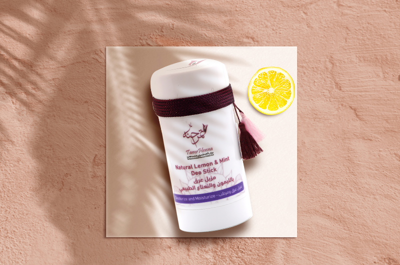 Natural Lemon & Mint  Deo Stick