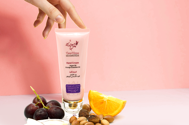 Hand Cream With Argan and Orange Essential Oil